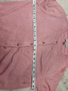 H&amp;M Pink Knit Cardigan