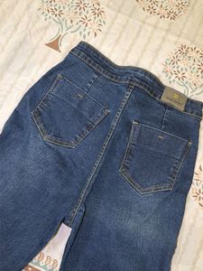 Women's Dark Wash Wide Leg Jeans