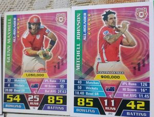 Rare IPL Cricket Player Cards