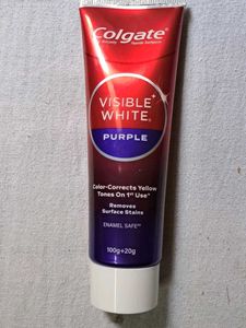Colgate Visible White Purple Toothpaste