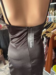 Black Crop Top and Skirt Set