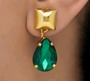 Emerald Drop Earrings