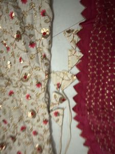Embroidered silk Lehenga Choli Set