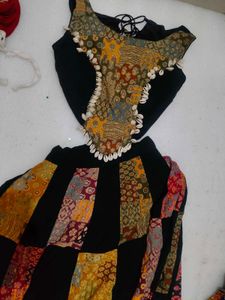 Designer Patchwork Lehenga Choli Set