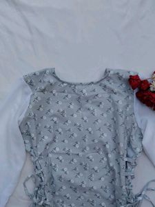 Side Corset short kurti💙
