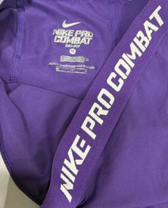 Nike Pro Purple biker shorts