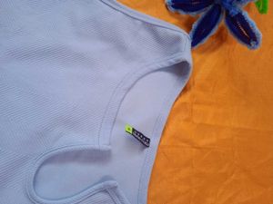 Light Blue Sleeveless Camisole