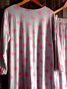 Heart🤍💓 Print co-ords set new