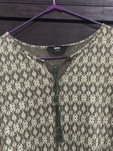 Stylish Printed V-Neck Top