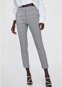 Zara Check Fit Trousers