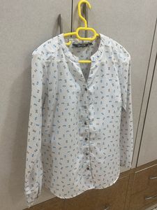 pantaloon  Printed Button-Down Blouse
