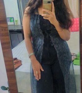 Net Jacket Flore length
