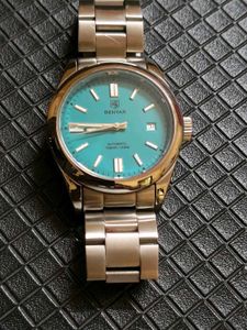 BENYAR  BY-5185 Tiffany Blue Automatic Watch