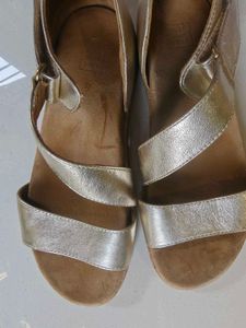 Stylish Gold Sandals