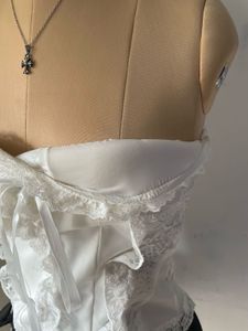 White Lace tube Top