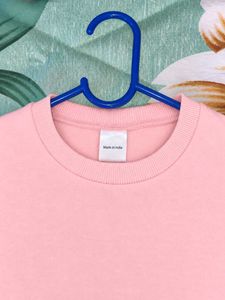 Soft Pink  Sweatshirt