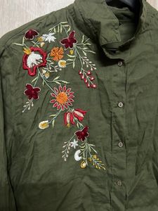 Very cute Crop Top Or jacket Depends How You Wanna Style It