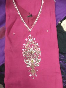 Elegant Pink Kurta Set