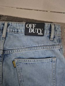 Off Duty India - Light Wash Flared Jeans
