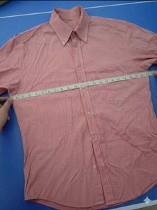100 % Cotton Pink Gingham Classic | Relaxed-Fit Ch