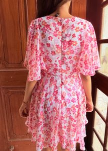 Floral Print Mini Dress