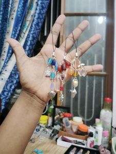 Charming Beaded Keychain Charms