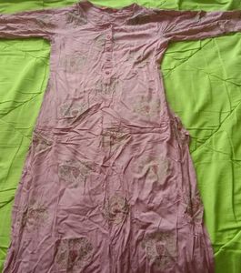 Pink And Red Kurtha Sets