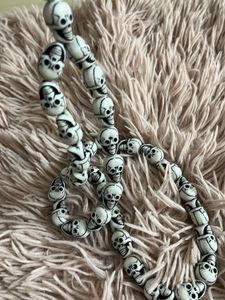 Skull Bead Necklace for hollow been