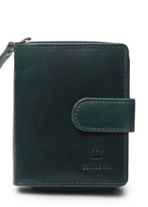Elegant Dark Green Leather Wallet
