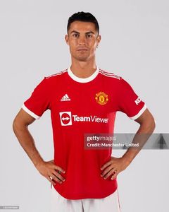CR7 Man Utd Signing re-tribute  football jersey