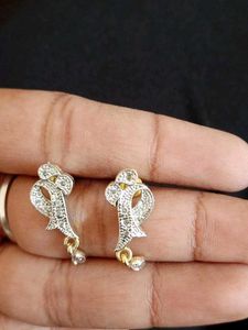 American Diamond Cut Earings