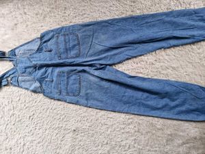 Blue Denim Overalls