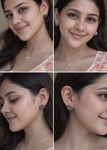 Exquisite Stud Earrings - Sparkle & Shine
