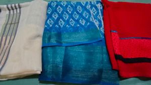 Unstitched Blouse Combo (3 Pieces)
