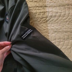 Olive Green Bomber Jacket