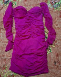 Hot Pink Bodycon Dress