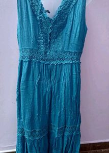 new unused xl Blue Maxi Dress