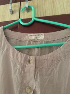 Embroidered Peplum Blouse