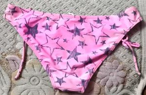 Pink Star Print Bikini Bottoms