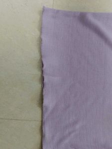 Purple Tie-Front Top