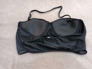 Stylish Black Bandeau Bikini Top