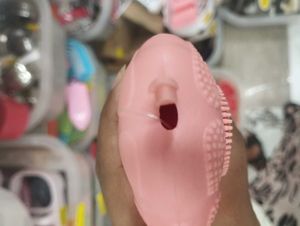 Korean face ice roller with cleansing brush