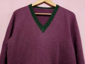 Stylish V-Neck Sweater