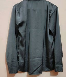 Dark🌑 Grey Full Sleeves Shirt For 36 Bust