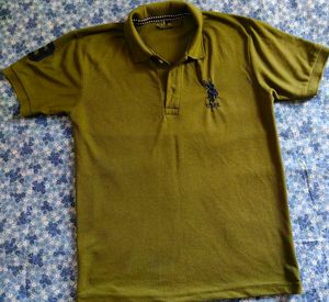 US Polo T-Shirt - Olive Green