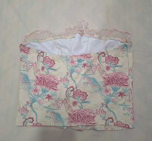 Floral Print Corset Style Top
