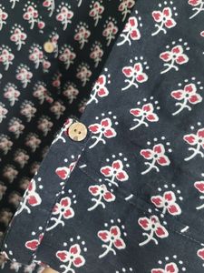 Black &amp; Red Short Kurti