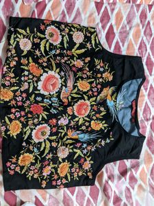 Fixed Price --Floral Black lehenga