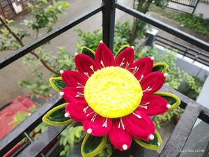 Handmade Flower Showpiece