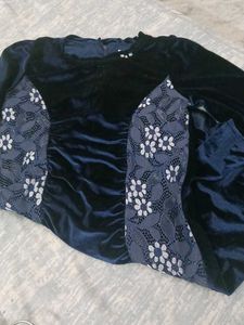 Velvet Party mini Dress
